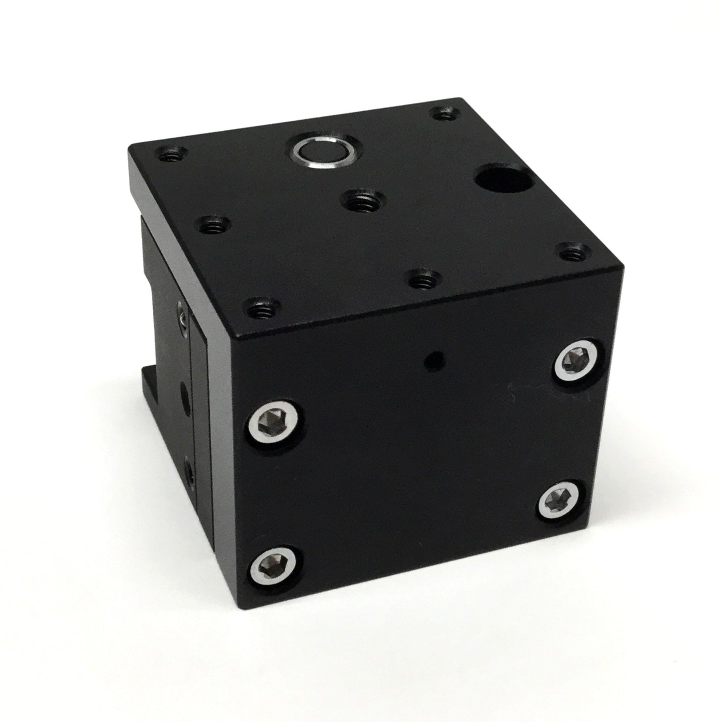 Used OptoSigma TASB-403 Linear Dovetail Stage, Z-Axis, 5mm Travel, 40mm x 40mm