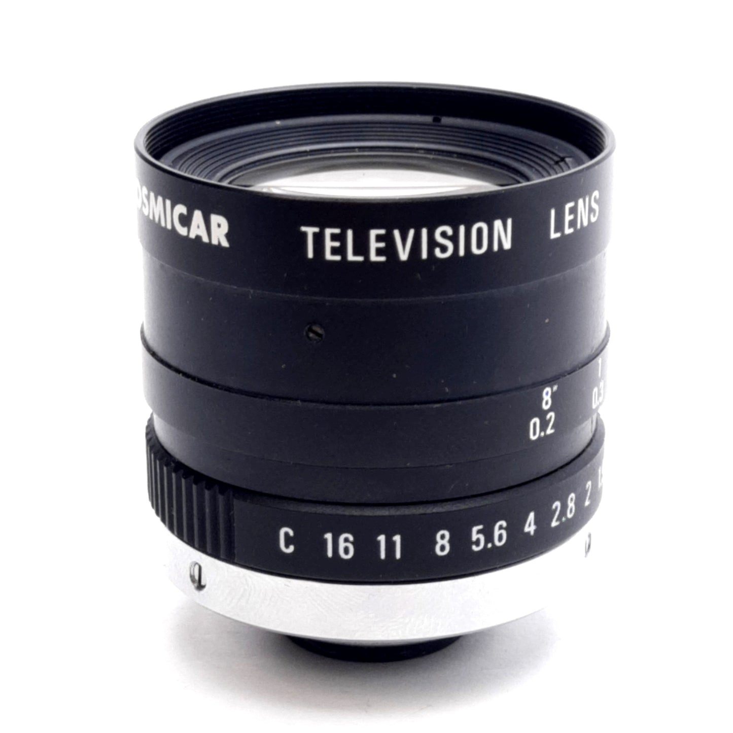 Used Cosmicar/Pentax C30811 Television Camera Lens, C-Mount, 2/3" Format, 8.5mm Focal