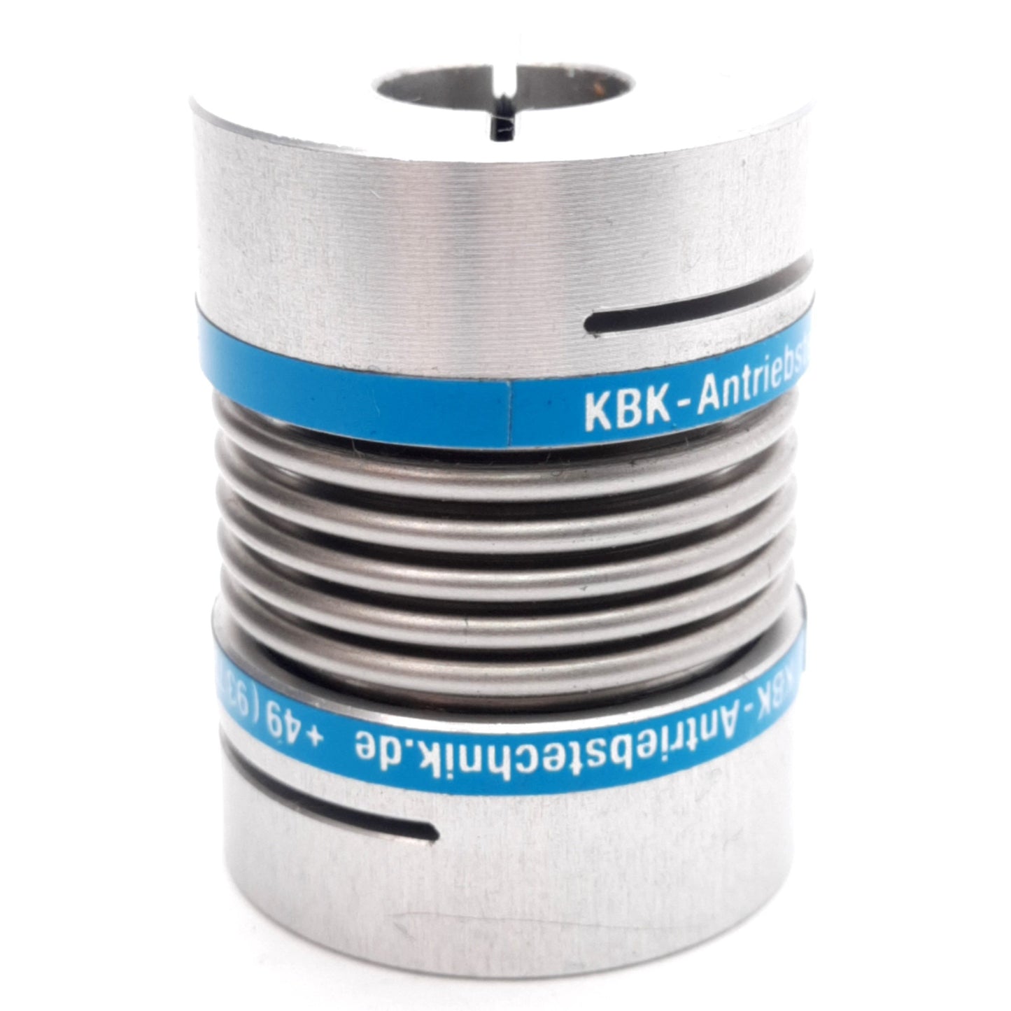 Used KBK KB2/20-32-10-10 Metal Bellows Coupling ø25mm x 32mm, Ø10mm Bores, 2Nm Torque
