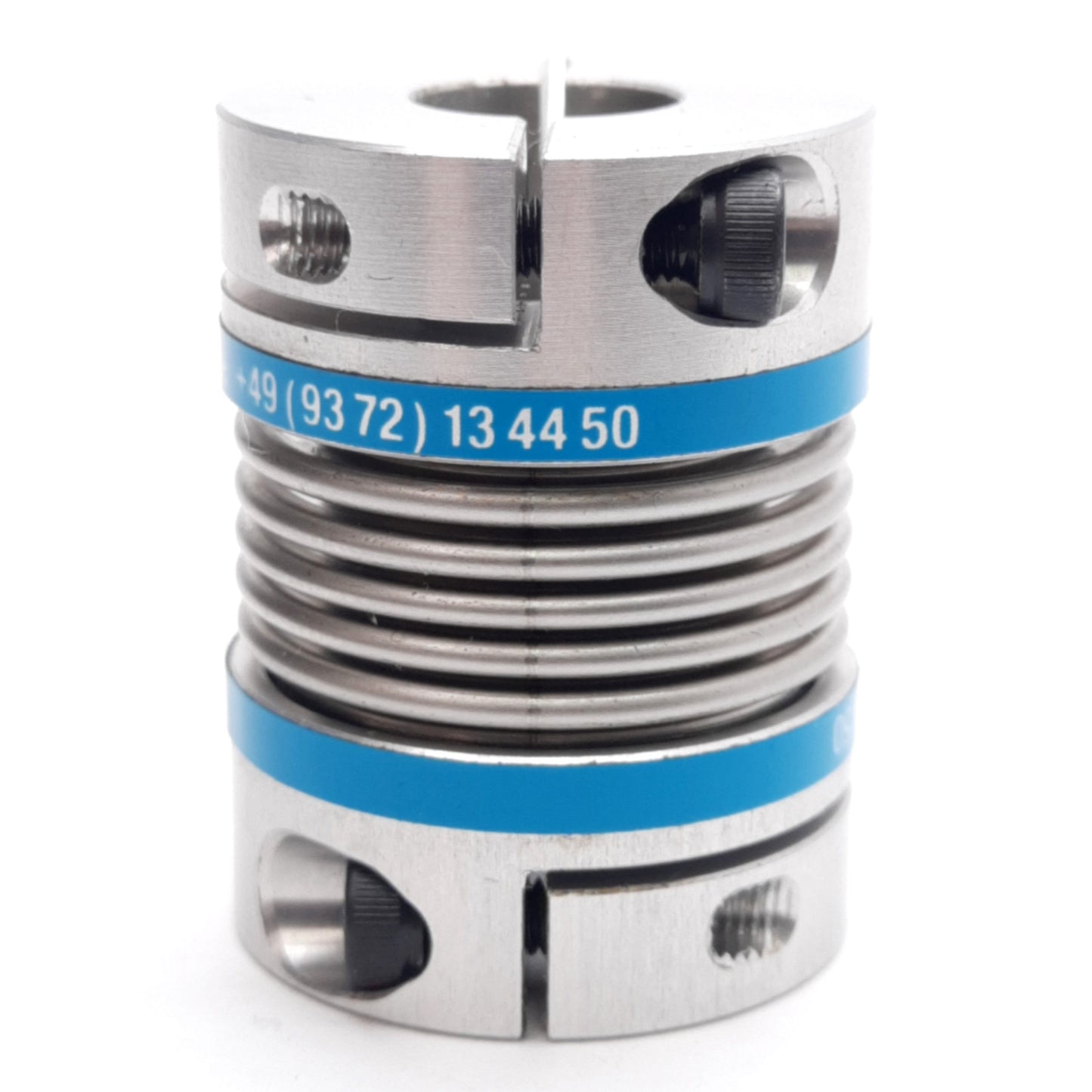 Used KBK KB2/20-32-10-10 Metal Bellows Coupling ø25mm x 32mm, Ø10mm Bores, 2Nm Torque