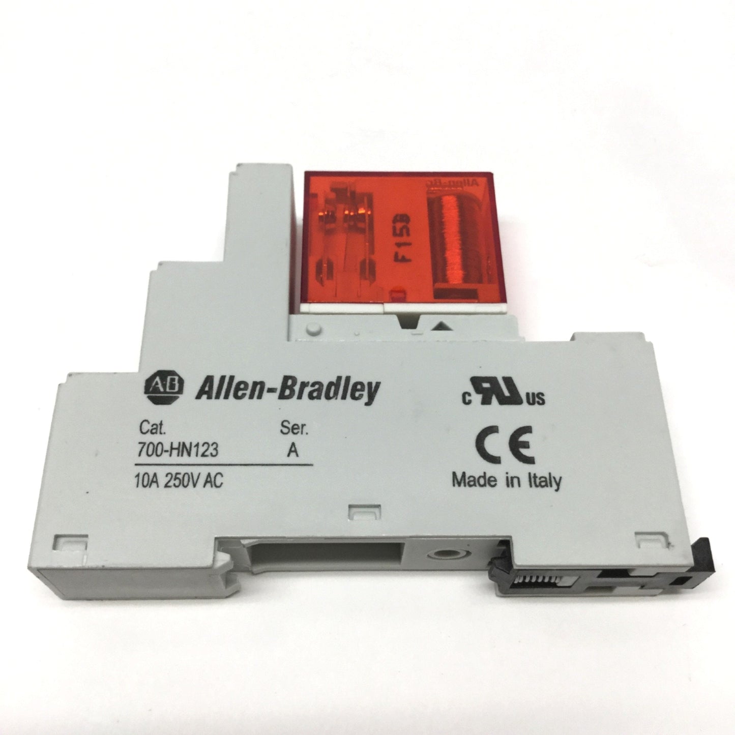 Used Allen Bradley 700-HPSXZ24 Safety Relay DPDT 24VDC Coil, 8A 250VAC w/Socket