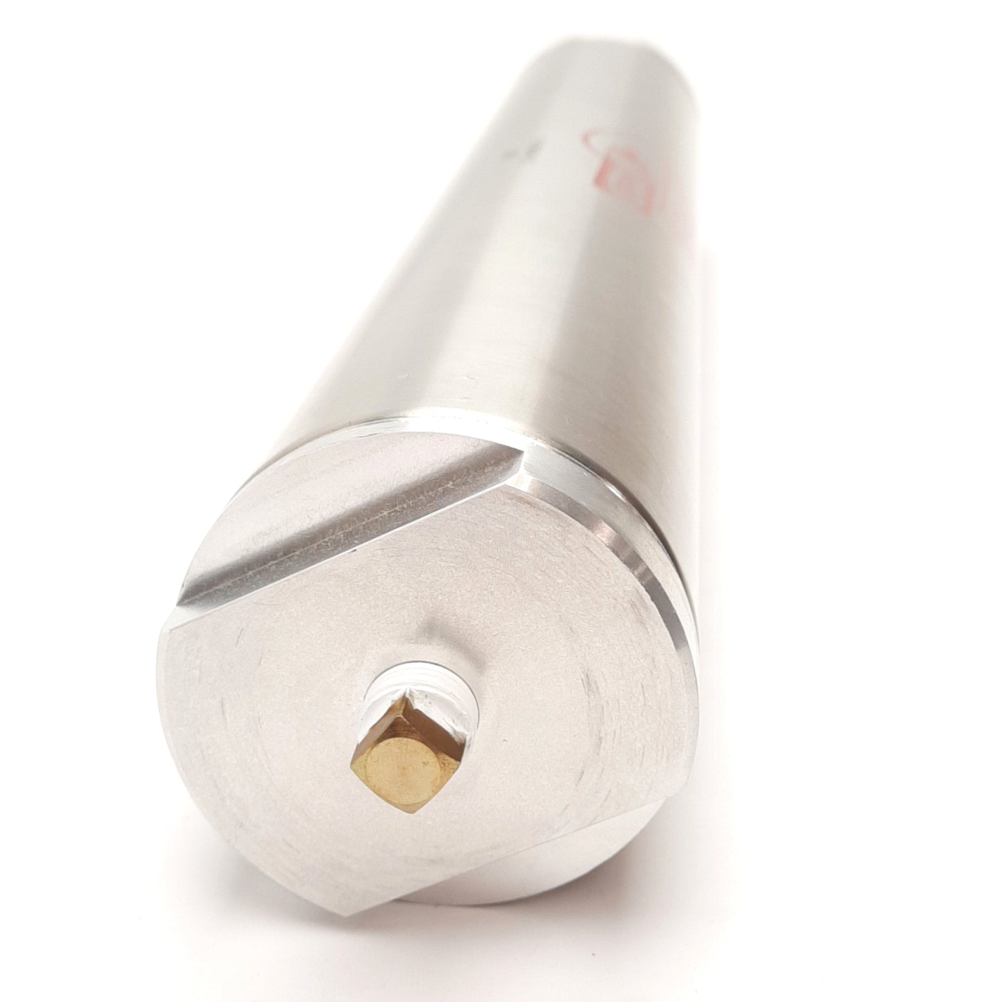 Used Bimba D-11846-A-12 Air Reservoir, 2.5in Bore, 250PSI, 1/4in NPT Ports, 304SS