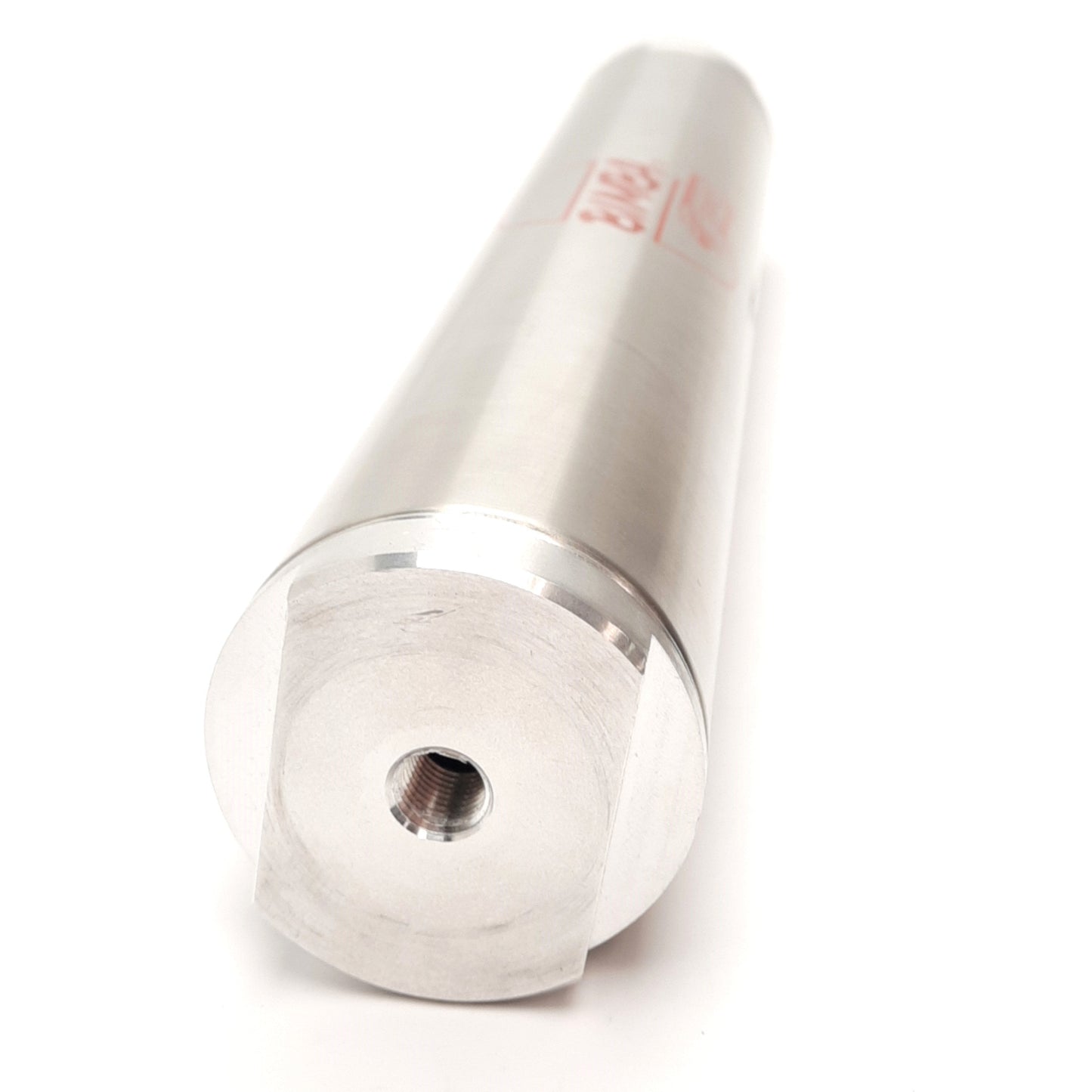 Used Bimba D-11846-A-12 Air Reservoir, 2.5in Bore, 250PSI, 1/4in NPT Ports, 304SS