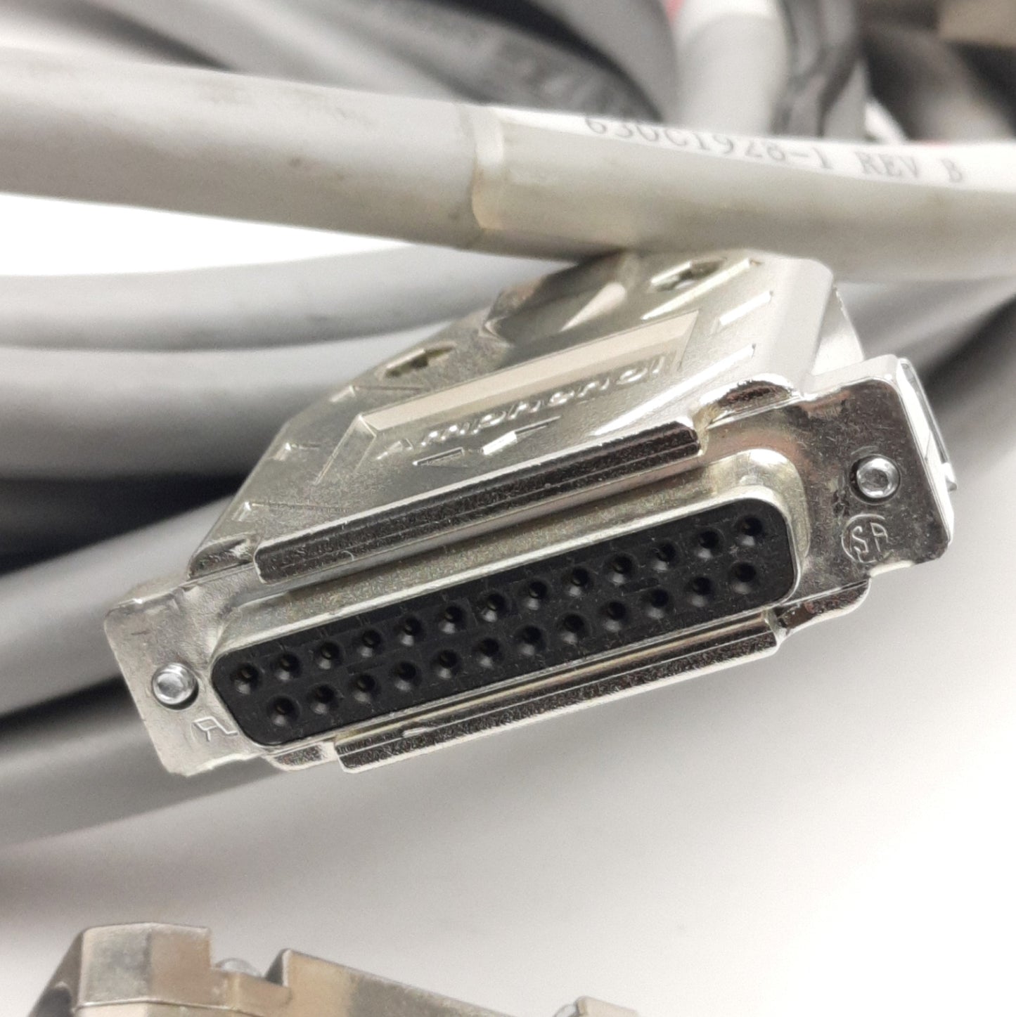 Used Aerotech C19281-50 630C1928-1 Brushless Feedback Cable DB9F, DB25M/F