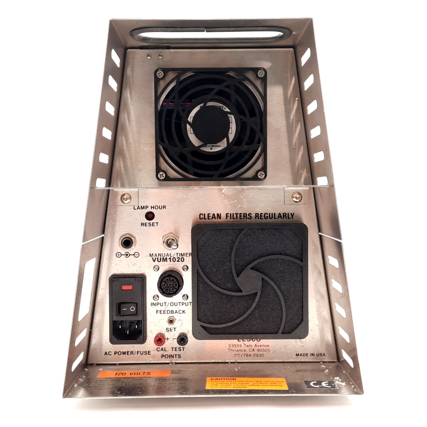 Used Lesco VSM3003 Super Spot MK III Ultraviolet Light Spot Curing System, *No Bulb*