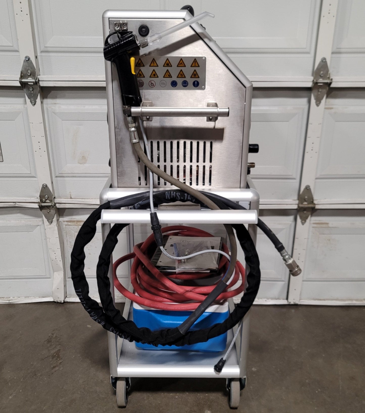 Used Cold Jet 2A0169-G1-E i³ MicroClean Precision Dry Ice Blaster 0-1.2lbs/min 140psi