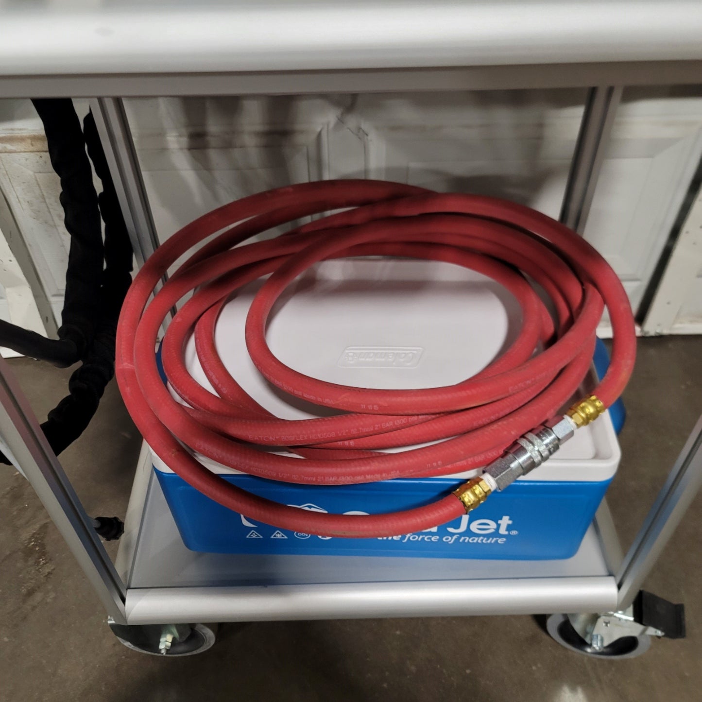 Used Cold Jet 2A0169-G1-E i³ MicroClean Precision Dry Ice Blaster 0-1.2lbs/min 140psi