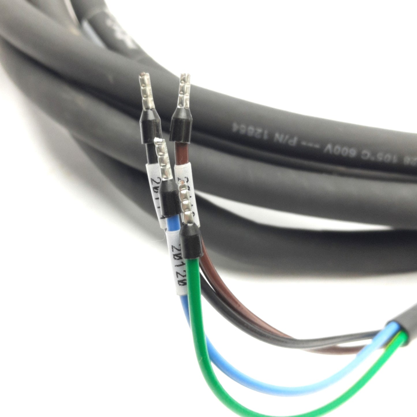 Used Allen Bradley 2090-CPBM6DF-16AA05 Kinetix Motor Cable, Power/Brake Leads, 5m