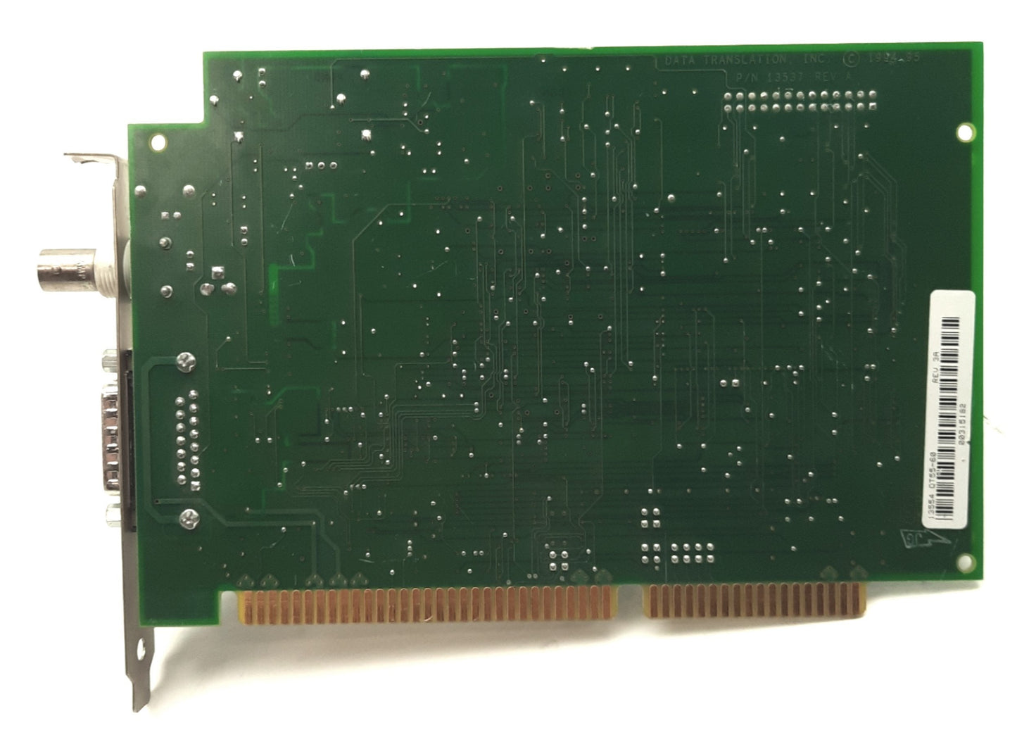 Used Data Translation 13554 Vision-EZ DT55-60 Frame Grabber ISA RS-170 RS-330 NTSC