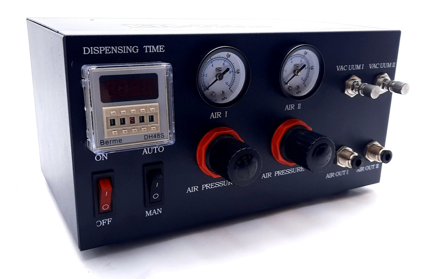 New Open Box Automatic AB KH-228AB Glue Dispenser Double Liquid Resin Dispenser 0.8Mpa 220VAC