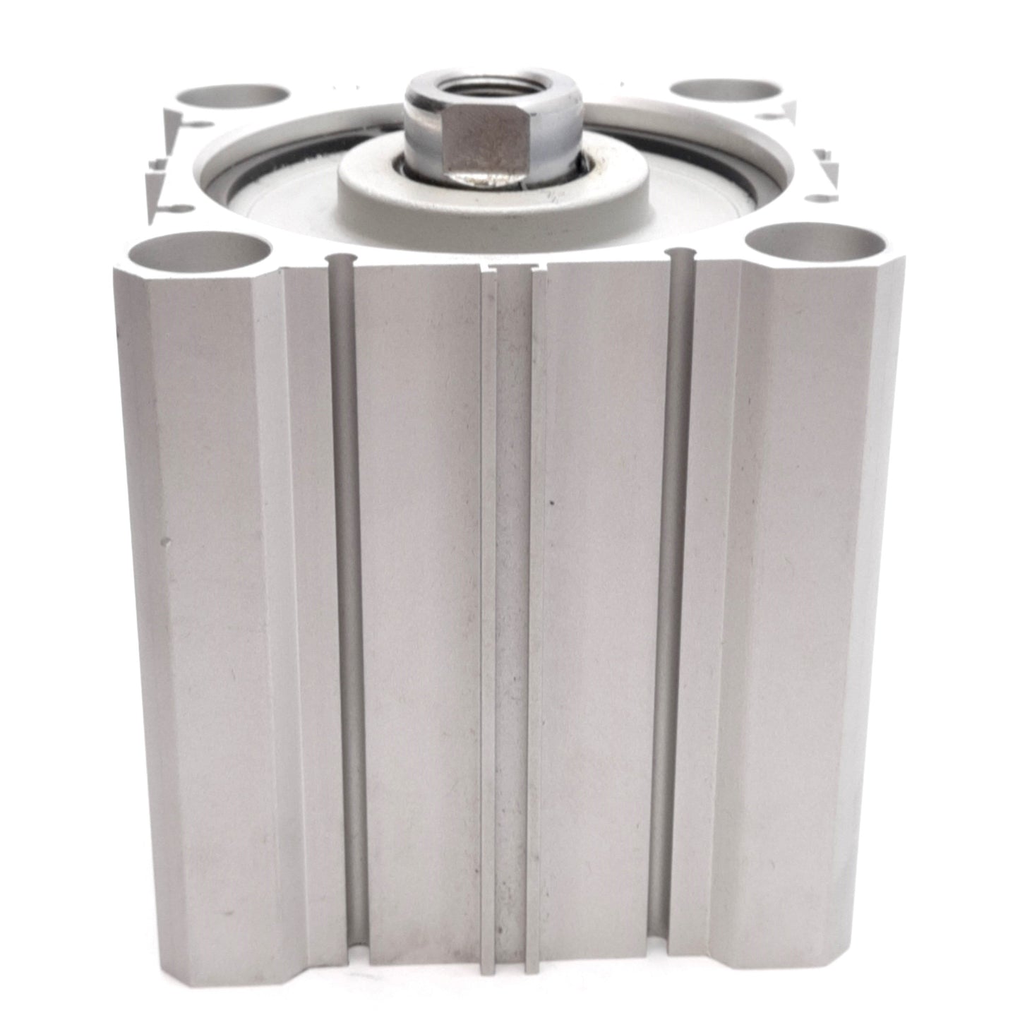 Used SMC NCDQ2B80-50D Compact Pneumatic Cylinder, ø80mm Bore, 50mm Stroke, 3/8in NPT