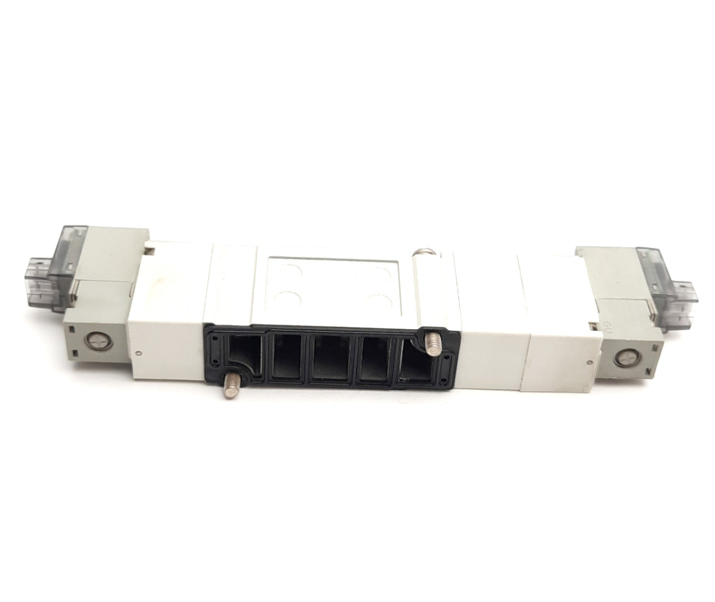 Used SMC SY5340-5LOZ Solenoid Valve 3-Pos Closed Center, 0.2-0.7MPa, 24VDC Coil