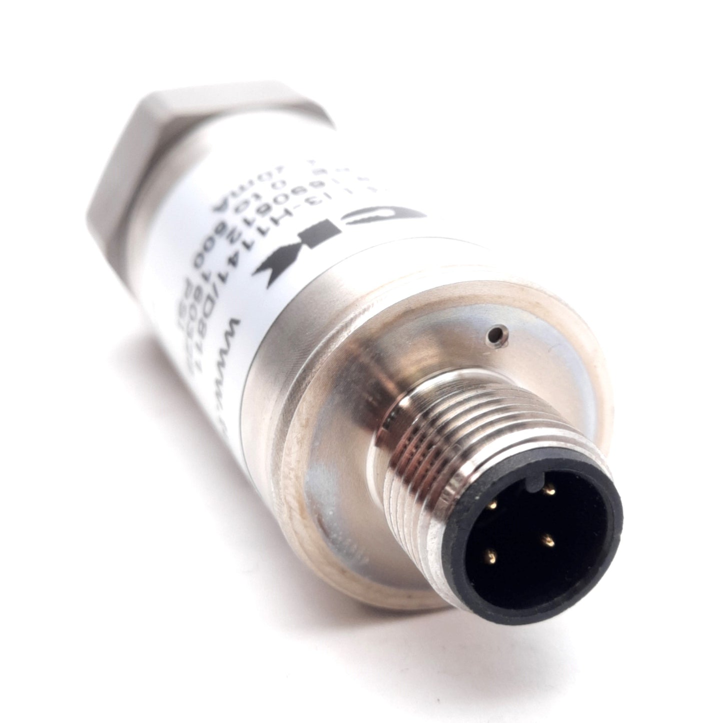 New Turck PT500PG-4000-03-LI3-H1141/D811 Pressure Sensor, 0-500PSI, 4-20mA Out, M12