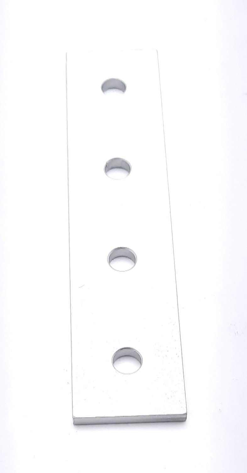 New Lot of 12 80/20 30-4305 Straight Flat Plate 30 Series 4 Hole 120mm x 27mm x 4mm