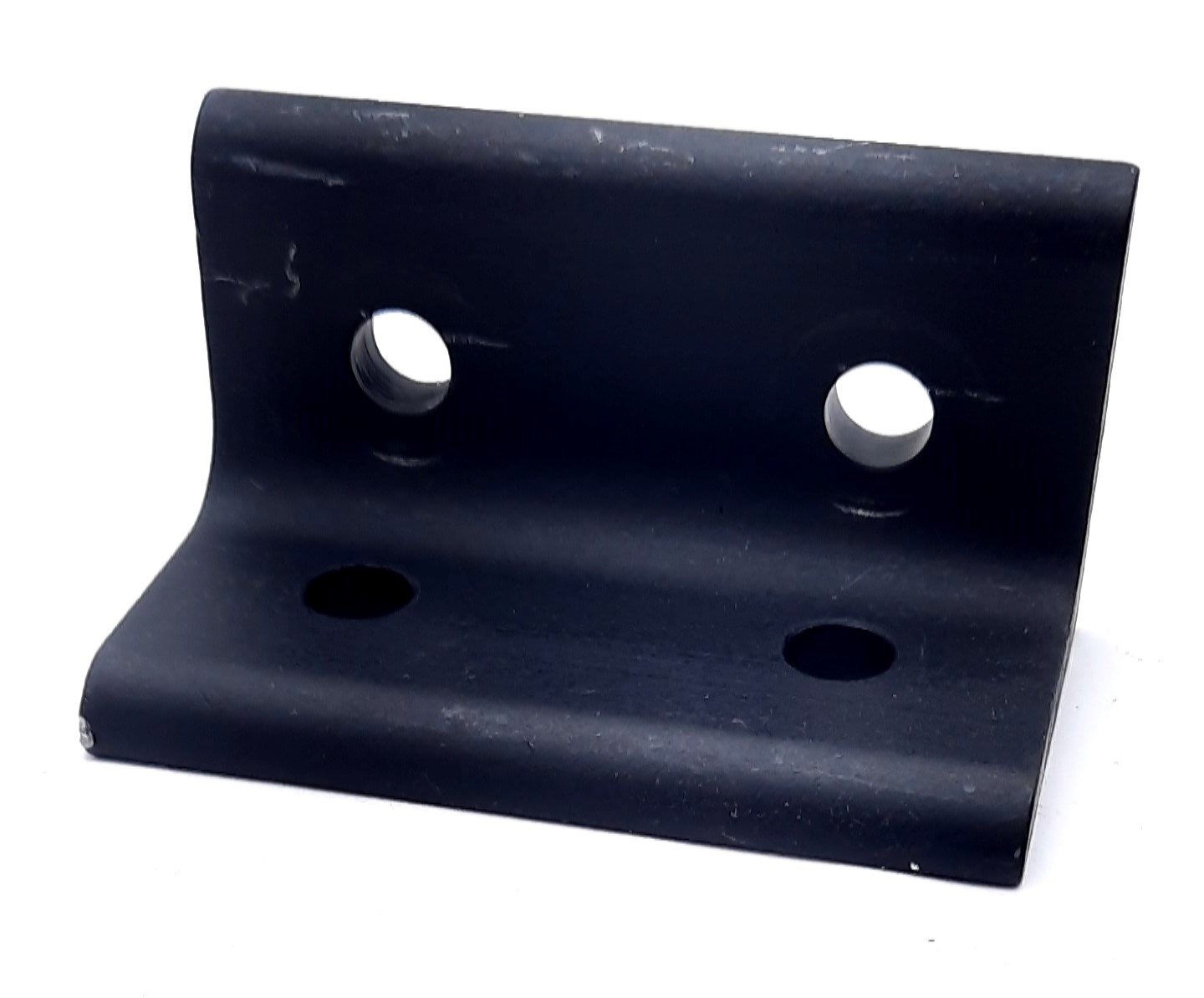 Used Lot of 6 80/20 4303 Aluminum Extrusion Inside 90 Degree Corner Brackets, 4-Hole