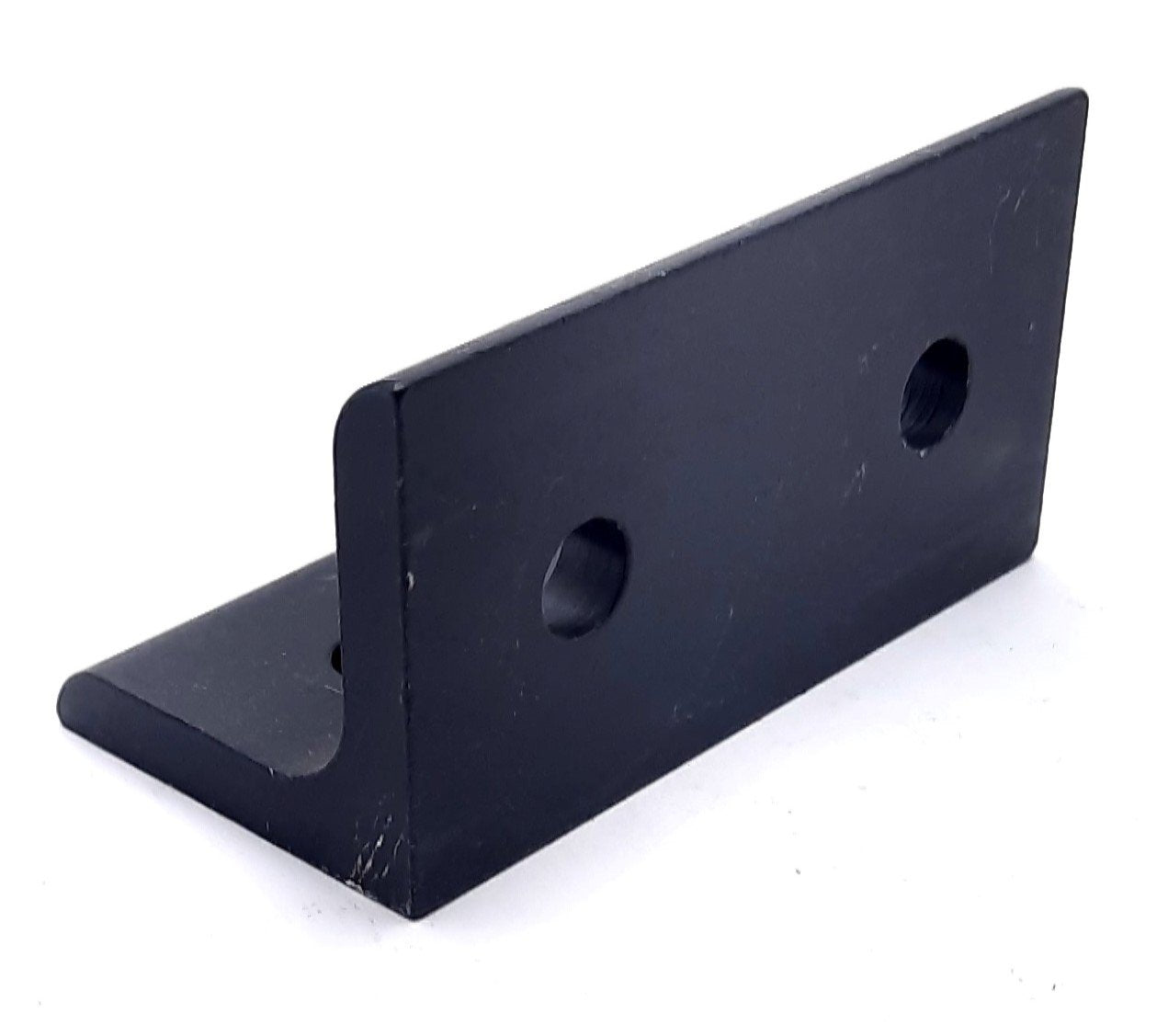 Used Lot of 6 80/20 4303 Aluminum Extrusion Inside 90 Degree Corner Brackets, 4-Hole