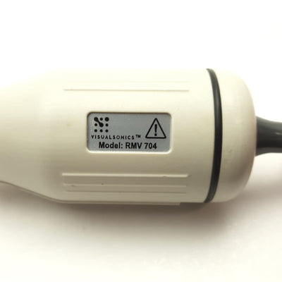 Used VisualSonics RMV 704 Ultrasound Imaging Scanhead 40MHz 40 x 80µm for Vevo 770