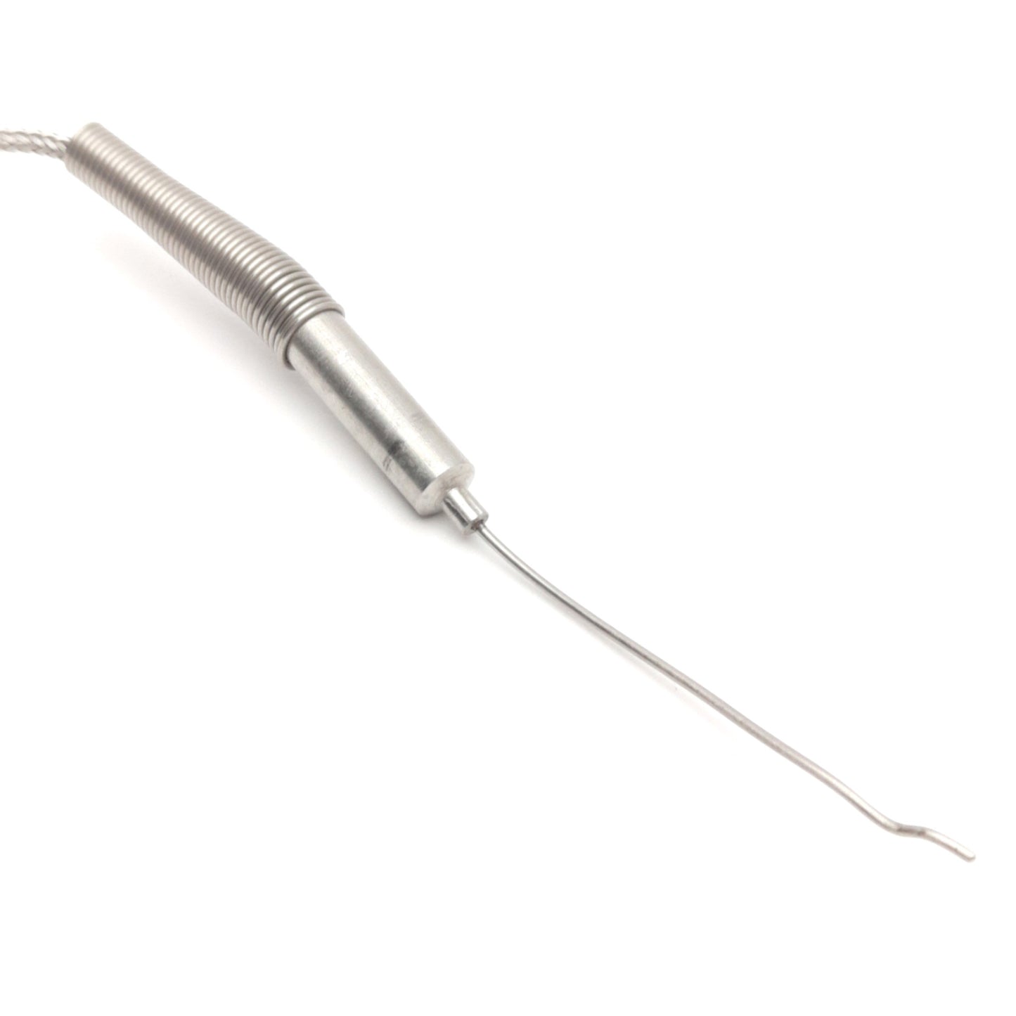 Used Watlow AFDJ0FA020GJ04M Thermocouple, Type J, 0.040in x 2in Sheath, 4Ft SS Lead