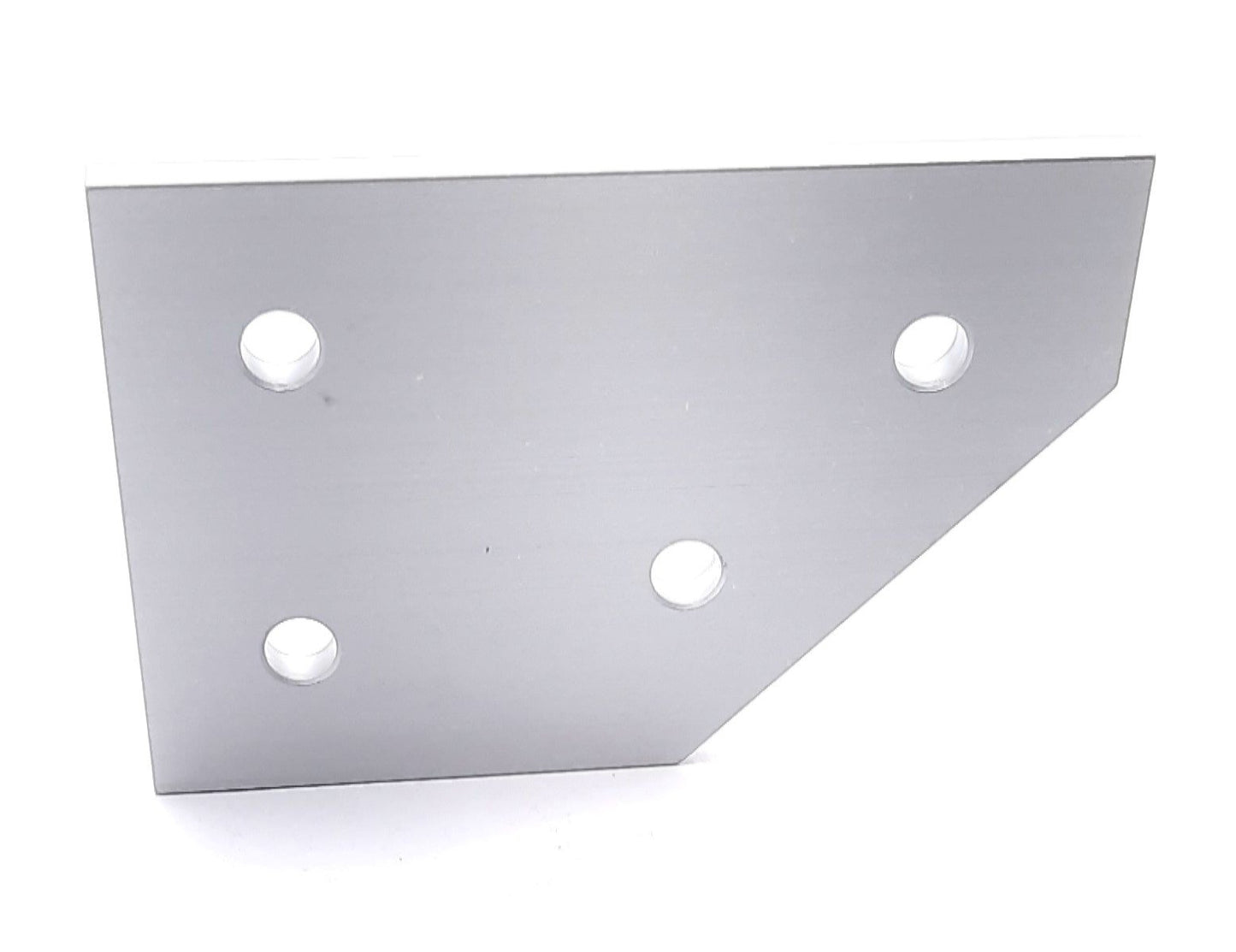 New Lot of 5 80/20 4346 45 Degree Angled Flat Plate 15 Series 4 Hole 4.5 x 3"