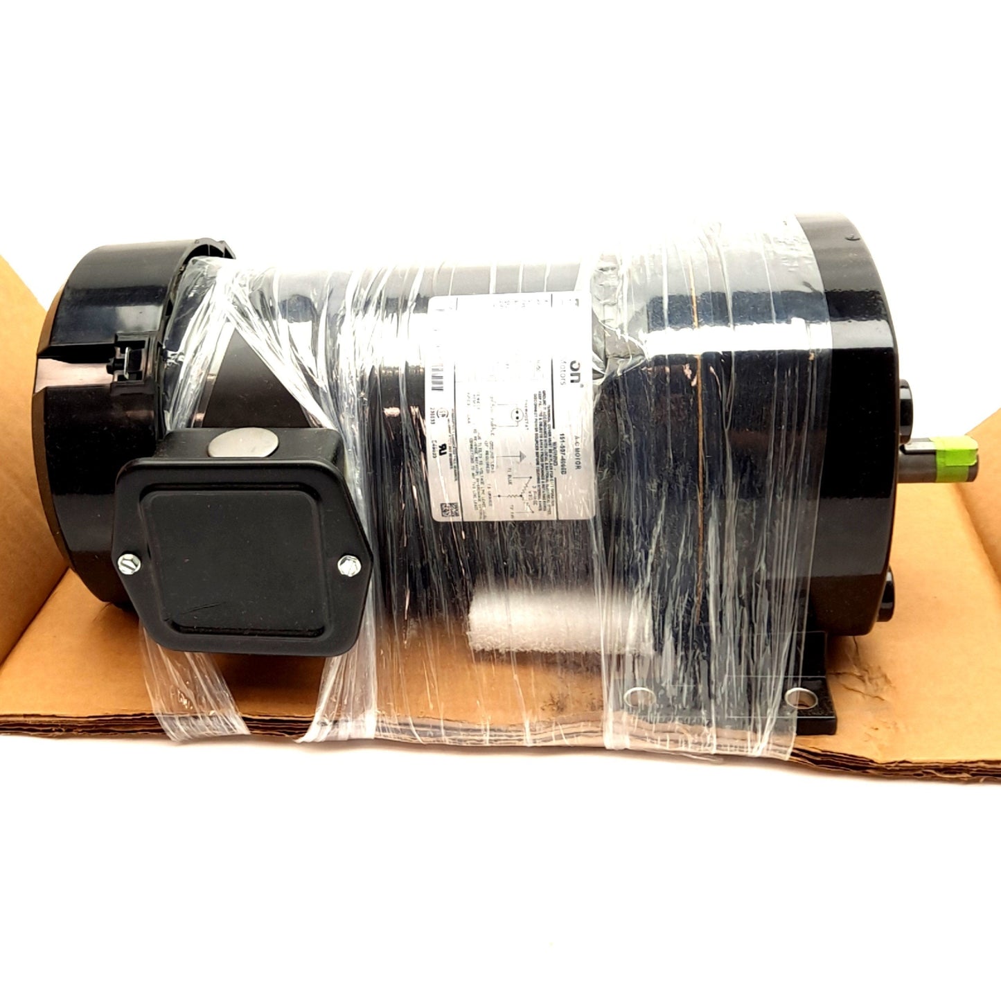 New Bison 017-485-0060 Gearmotor, 230VAC 3-Ph, 59.1:1 Ratio, 1/2 HP, 48 Frame