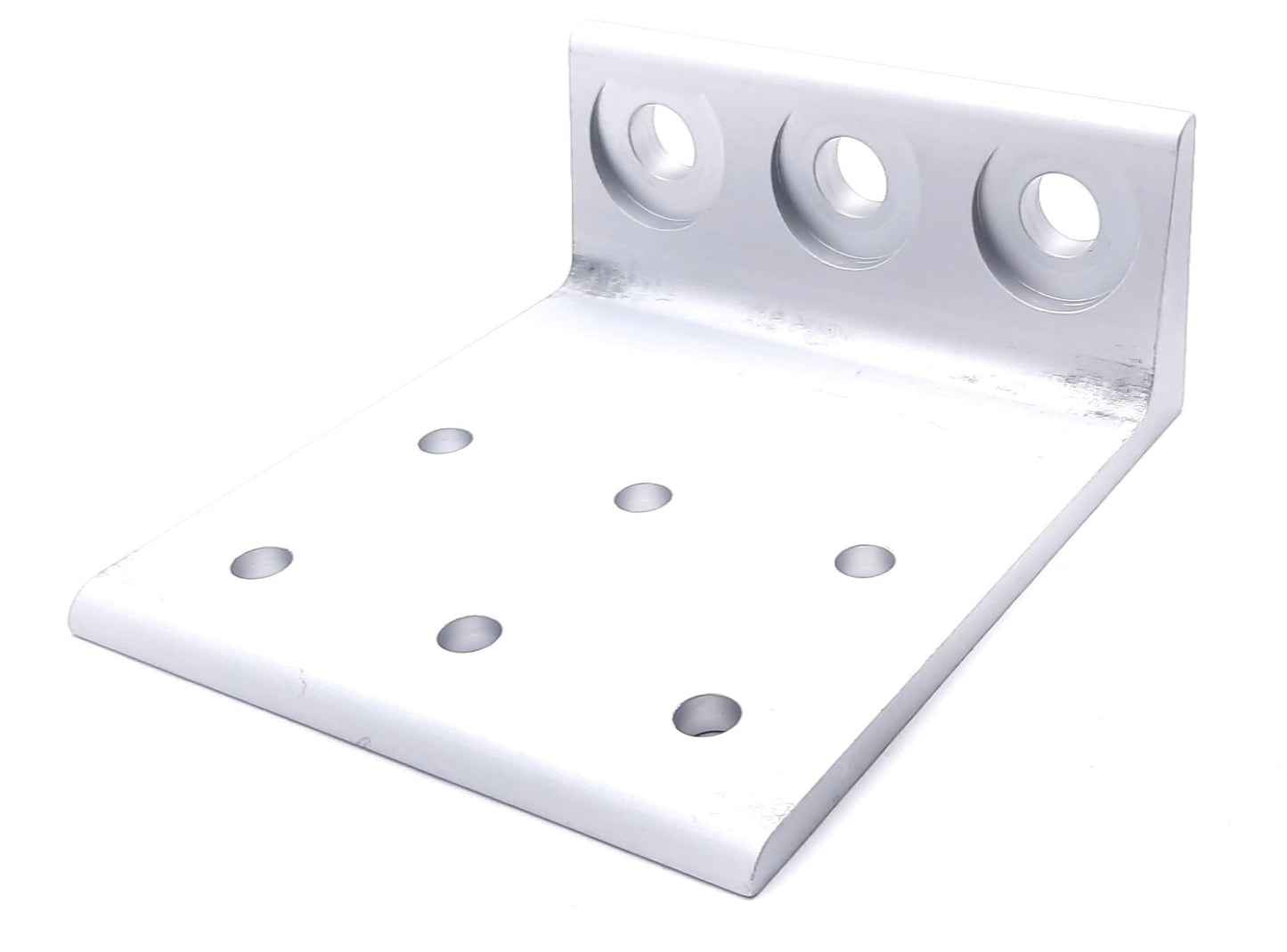 New Lot of 2 80/20 2405 Economy Floor Mount Base Plate 15 Series 4.5" x 5" x 2"