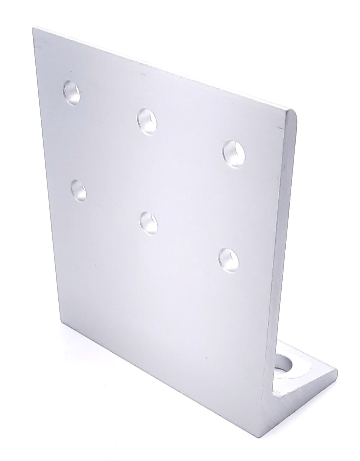 New Lot of 2 80/20 2405 Economy Floor Mount Base Plate 15 Series 4.5" x 5" x 2"
