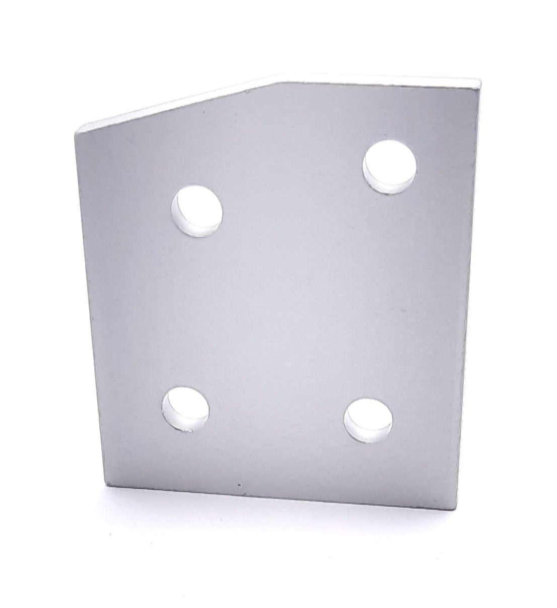 New Lot of 10 80/20 4110 15 Degree Angled Flat Plate 10 Series 4 Hole