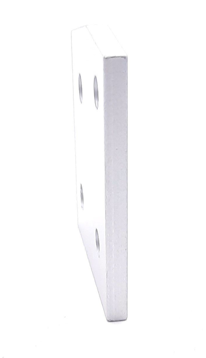 New Lot of 10 80/20 4110 15 Degree Angled Flat Plate 10 Series 4 Hole
