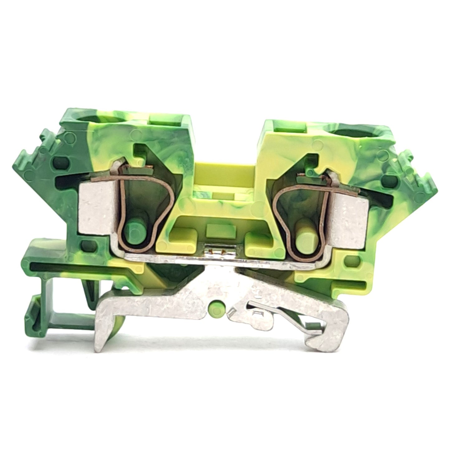 New – Open box Lot of 7 Wago 284-607 2-Conductor Grounding Terminal Block, Cage Clamp, 1-Level