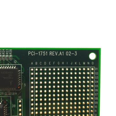 Used Advantech PCI-1751 DAQ I/O Card, PCI, 48-Channel I/O 5V TTL, 10MHz 16-bit