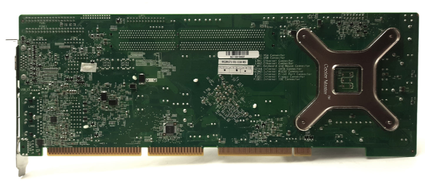 Used IEI WSB-G41A-R11 Single Board Computer Intel Core 2 Quad 2.66GHz 8GB PICMG 1.0