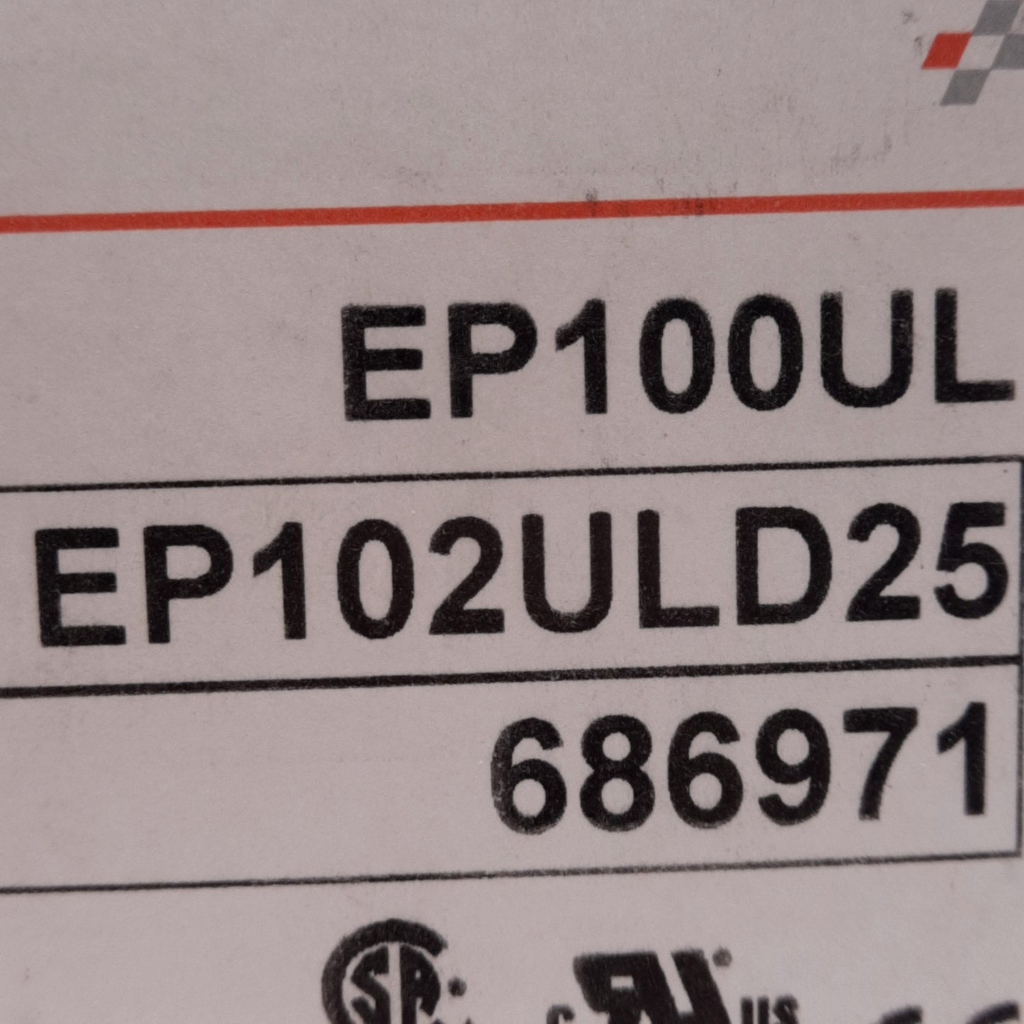 New General Electric EP102ULD25 Circuit Breaker, 2-Pole, 277/480VAC 25A, D Curve