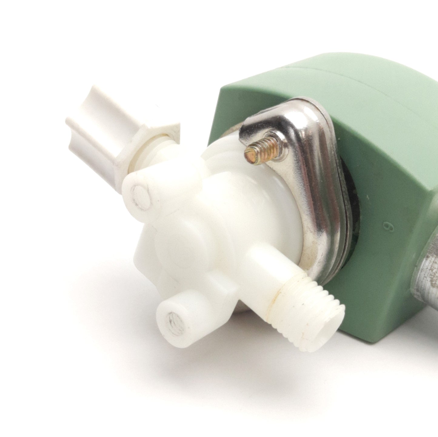 Used Asco 8260G071 Solenoid Valve 1/4" Jaco Tube Fitting, 120psi, 120/110VAC Coil
