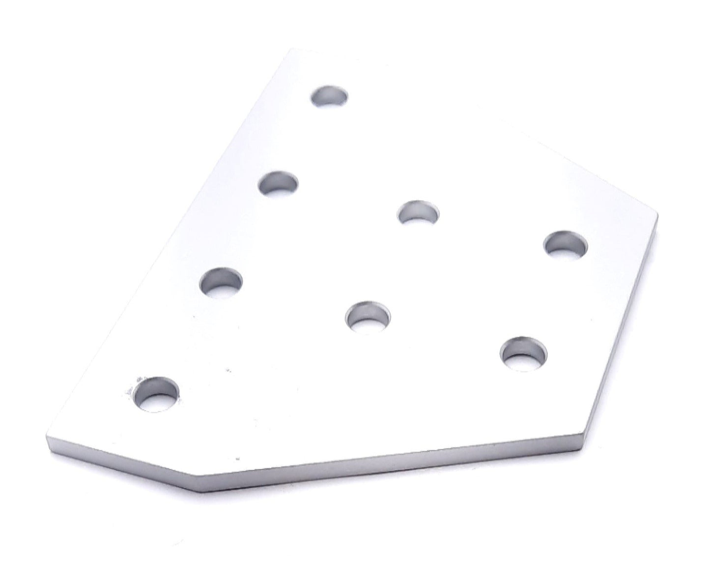 New Lot of 5 80/20 25-4155 Aluminum Tee Flat Plate Anodize 25 Series 8 Hole