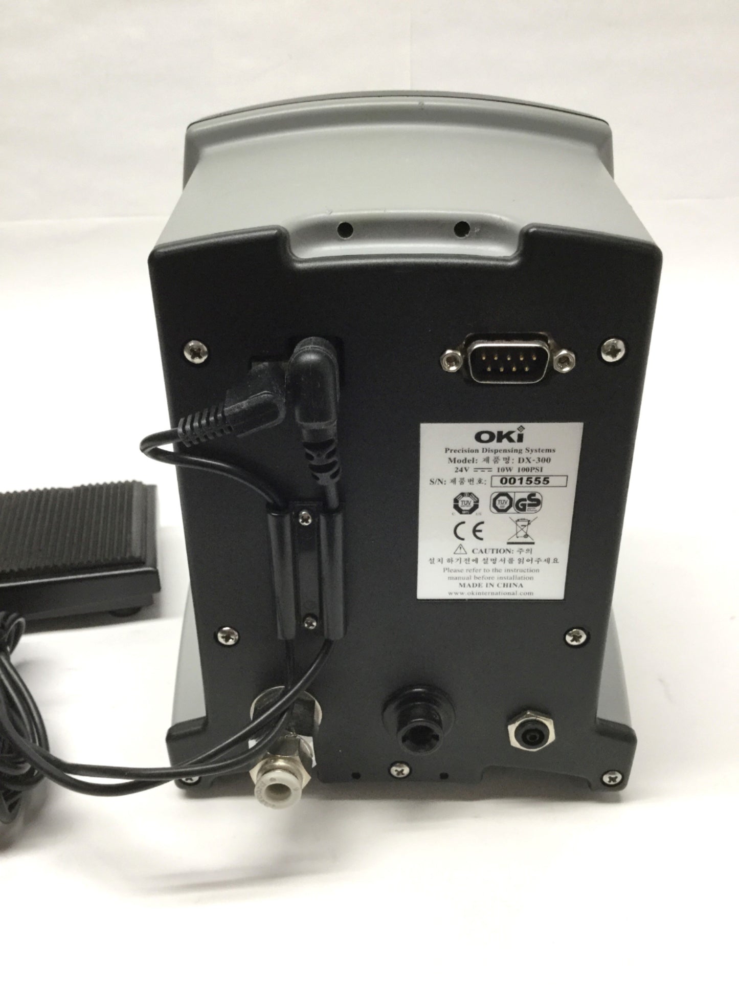 Used Oki DX-300 Programmable Fluid Dispenser/Valve Controller 0-100psi, 1200cycle/min