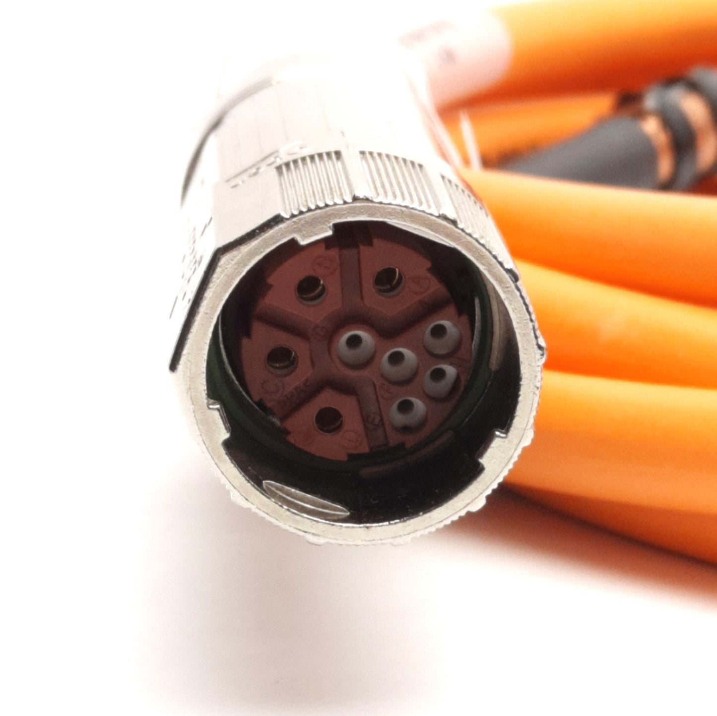 New – Open box Kollmorgen P1-12-025-A1-00-003000 AKD Power Cable, M23 Speed Tec, 3m Length
