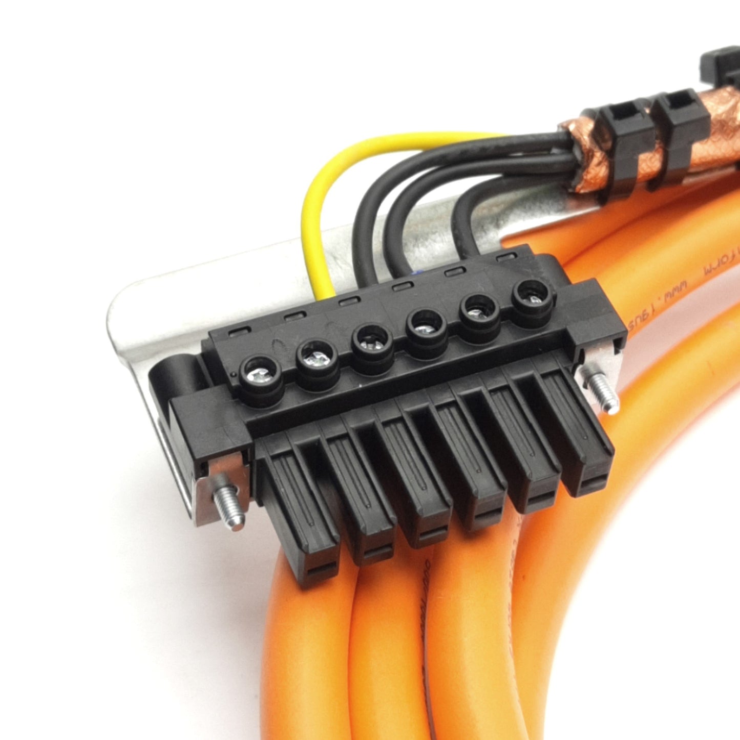 New – Open box Kollmorgen P1-12-025-A1-00-003000 AKD Power Cable, M23 Speed Tec, 3m Length