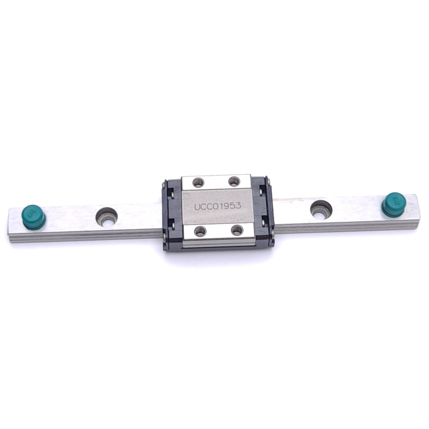 Used THK SRS9MUU+115LM Mini Linear Guide Assembly, 30.8x20mm Carriage, 115x9mm Rail