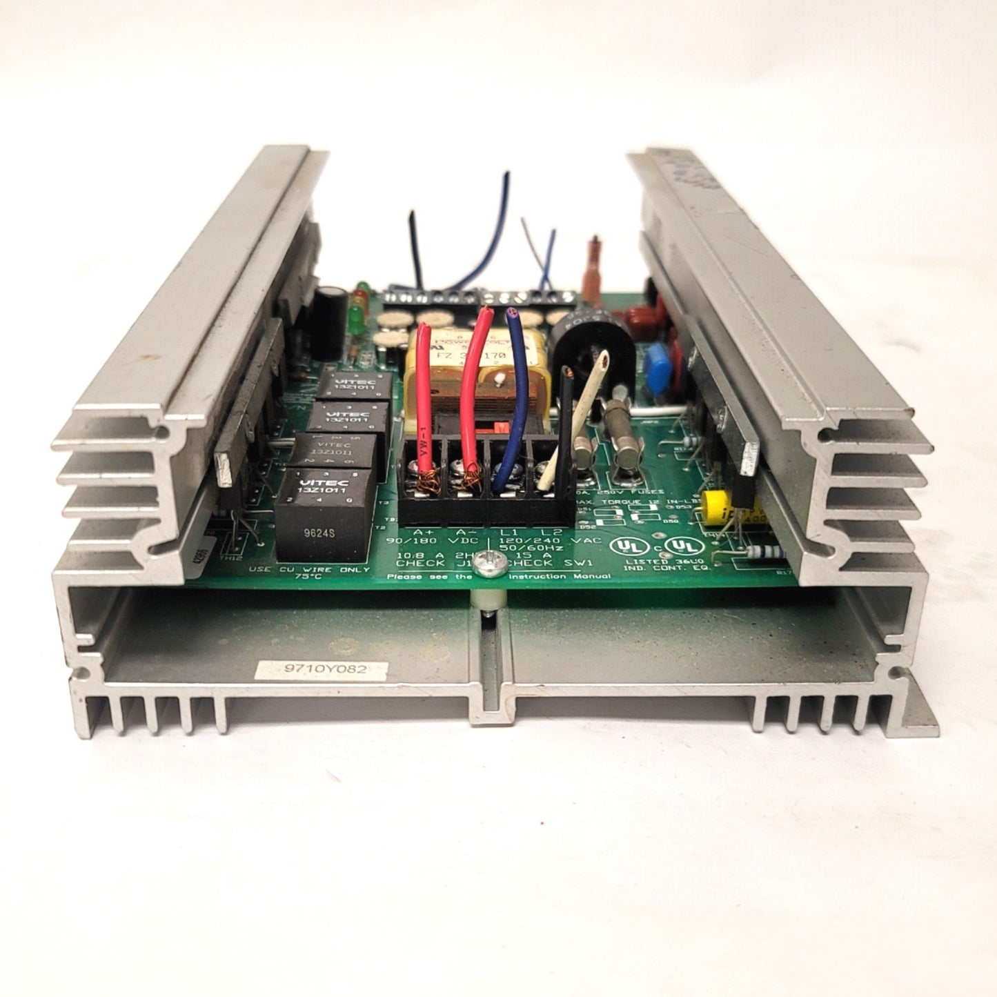 Used Danfoss 176B4000 Variable Speed DC Motor Drive 2HP, 120/24VAC, 90/180VDC