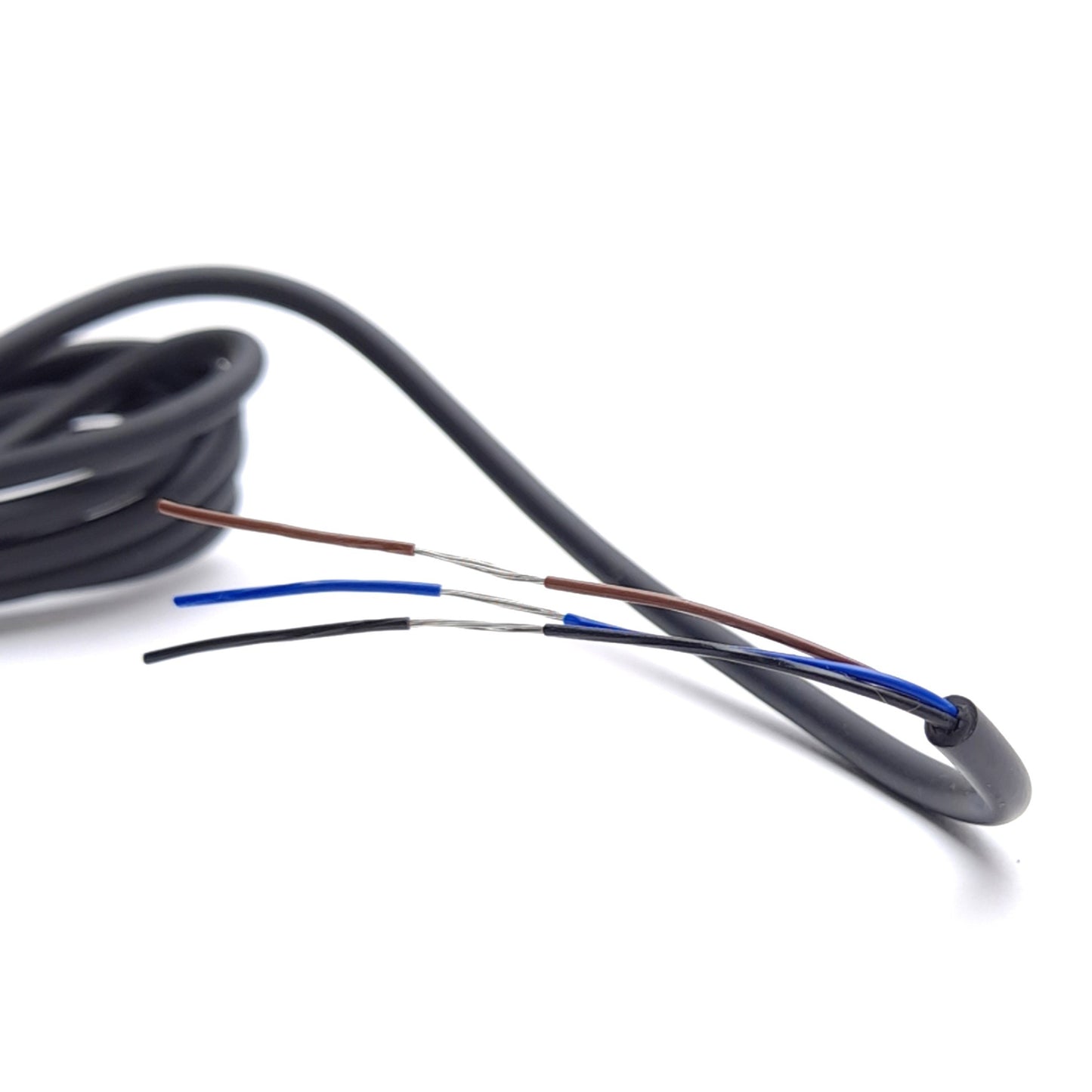 New Omron E3X-HD11 Fiber Optic Amplifier Red 625nm, 12-24VDC, NPN Output, 2m Cable