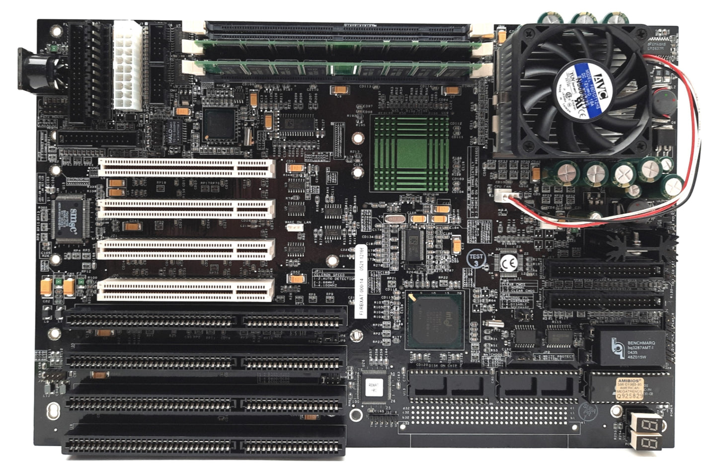 Used ASUS P/I-P55T2P4 Motherboard Intel Pentium 166MHz 16MB 4x PCI 3x ISA Socket 7