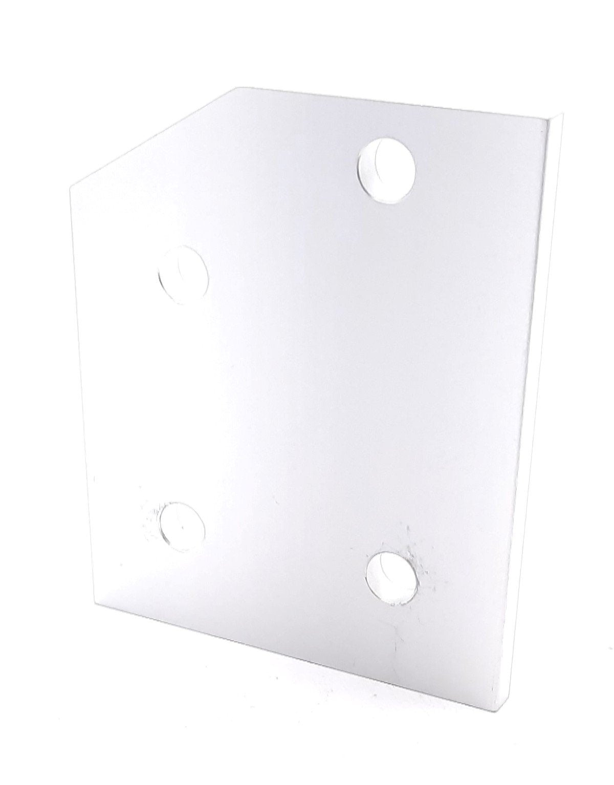 New Lot of 5 80/20 4331 30 Degree Angled Flat Plate 15 Series 4 Hole 3.5" x 3"