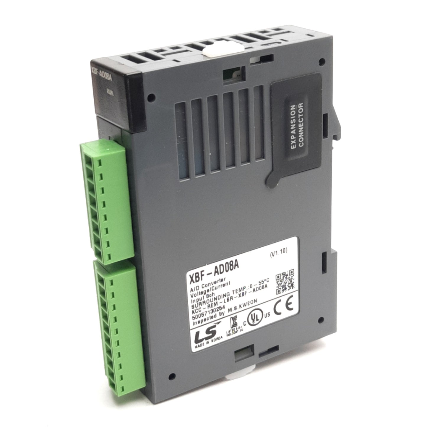 New LS Electric XBF-AD08A Analog Input Module 24VDC, 20mA/10VDC Input, 8-Channel
