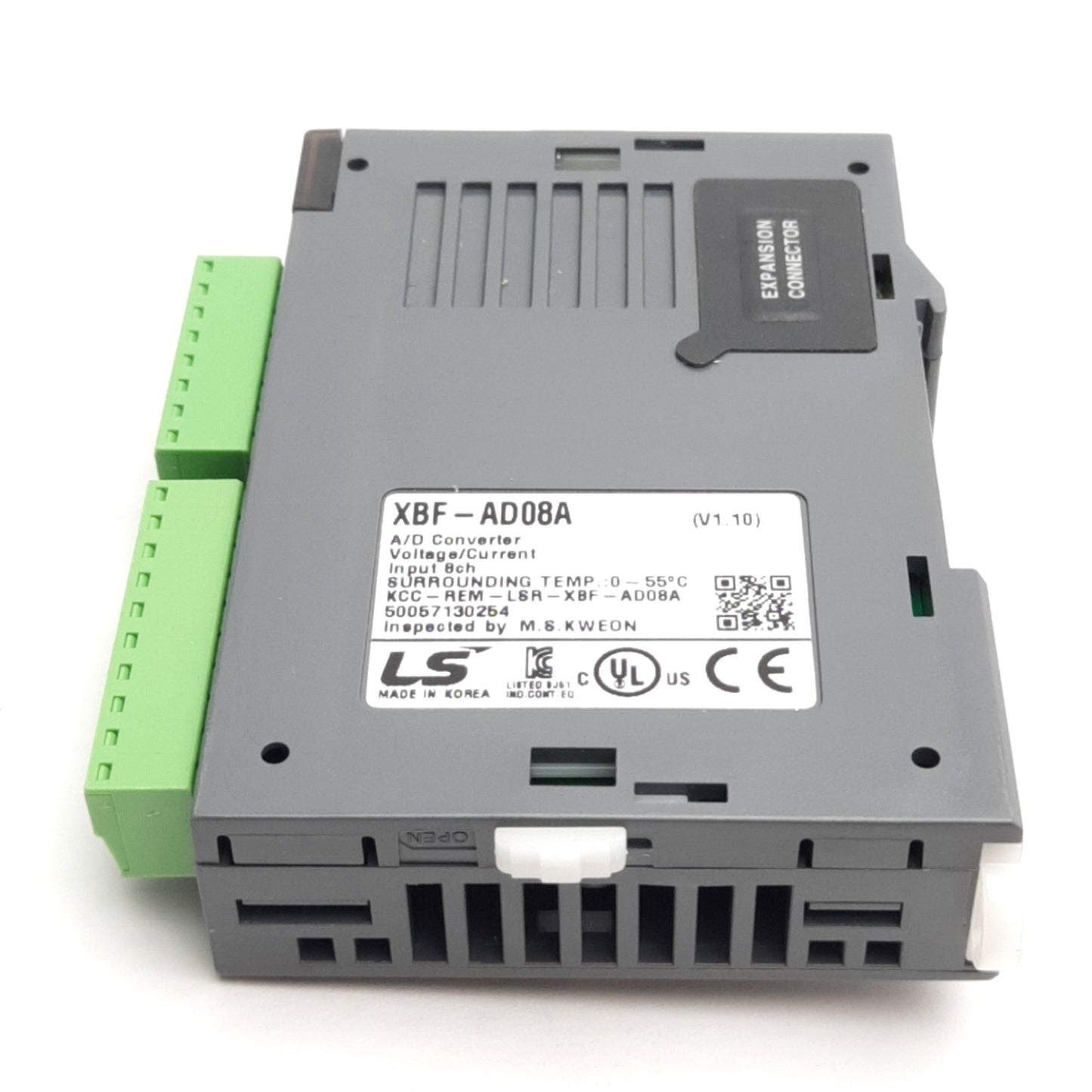 New LS Electric XBF-AD08A Analog Input Module 24VDC, 20mA/10VDC Input, 8-Channel