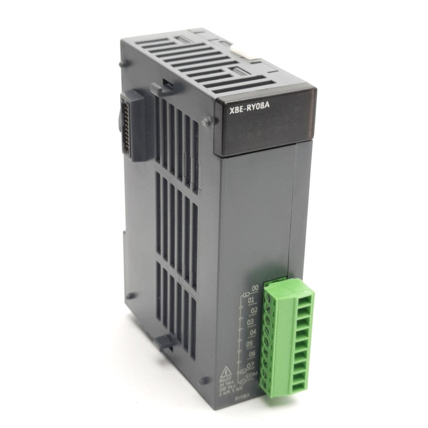 New LS Electric XBE-RY08A PLC Relay Output Module 8-SPST Relays, 125VDC/250VAC 2A/P