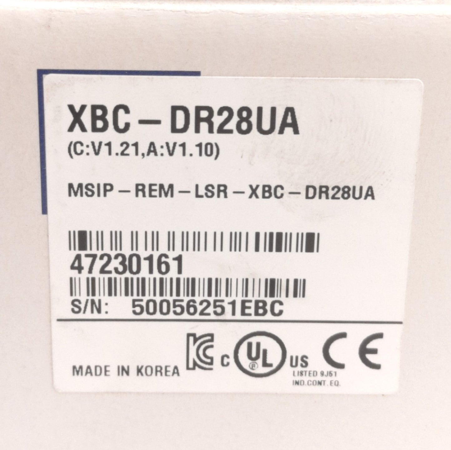 LS XBC-DR28UA XGB U Series PLC Main Unit 100-240VAC Supply, 24VDC Signal, 28 I/O