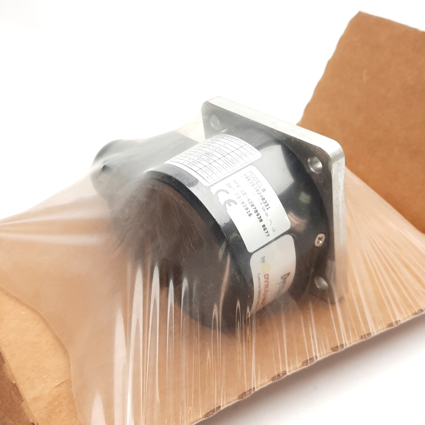 New Dynapar HR62510240331 Rotary Encoder, 1024ppr, 3/8" Shaft, 2.06" Flange, 5-26VDC