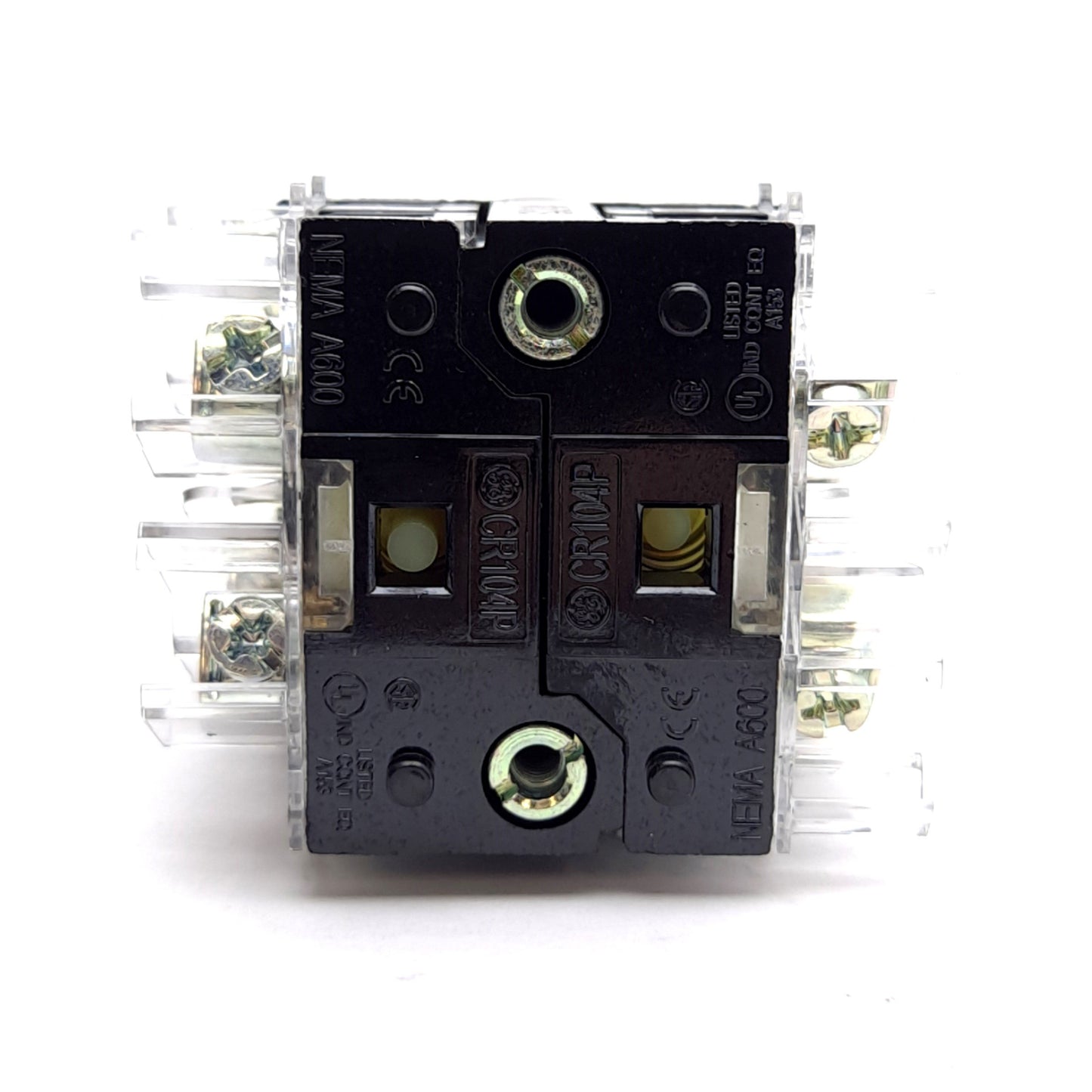 New General Electric CR104PSM36B92 3-Position Maintained Selector Switch, 2NO-2NC