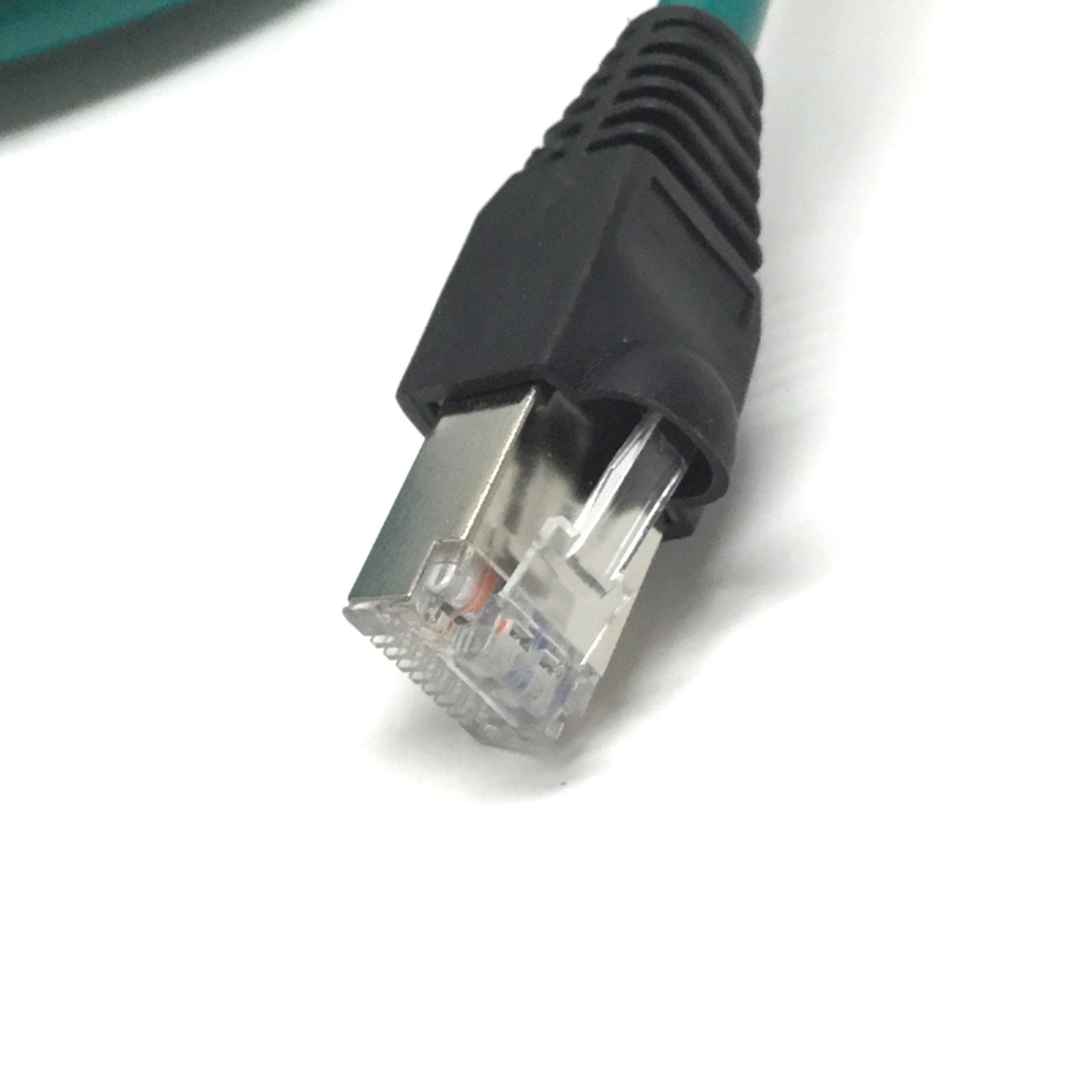 Used Banner STP-M12D-415 Ethernet Cable Cordset, D-Code M12 4-Pin to RJ45, 4.5m Long