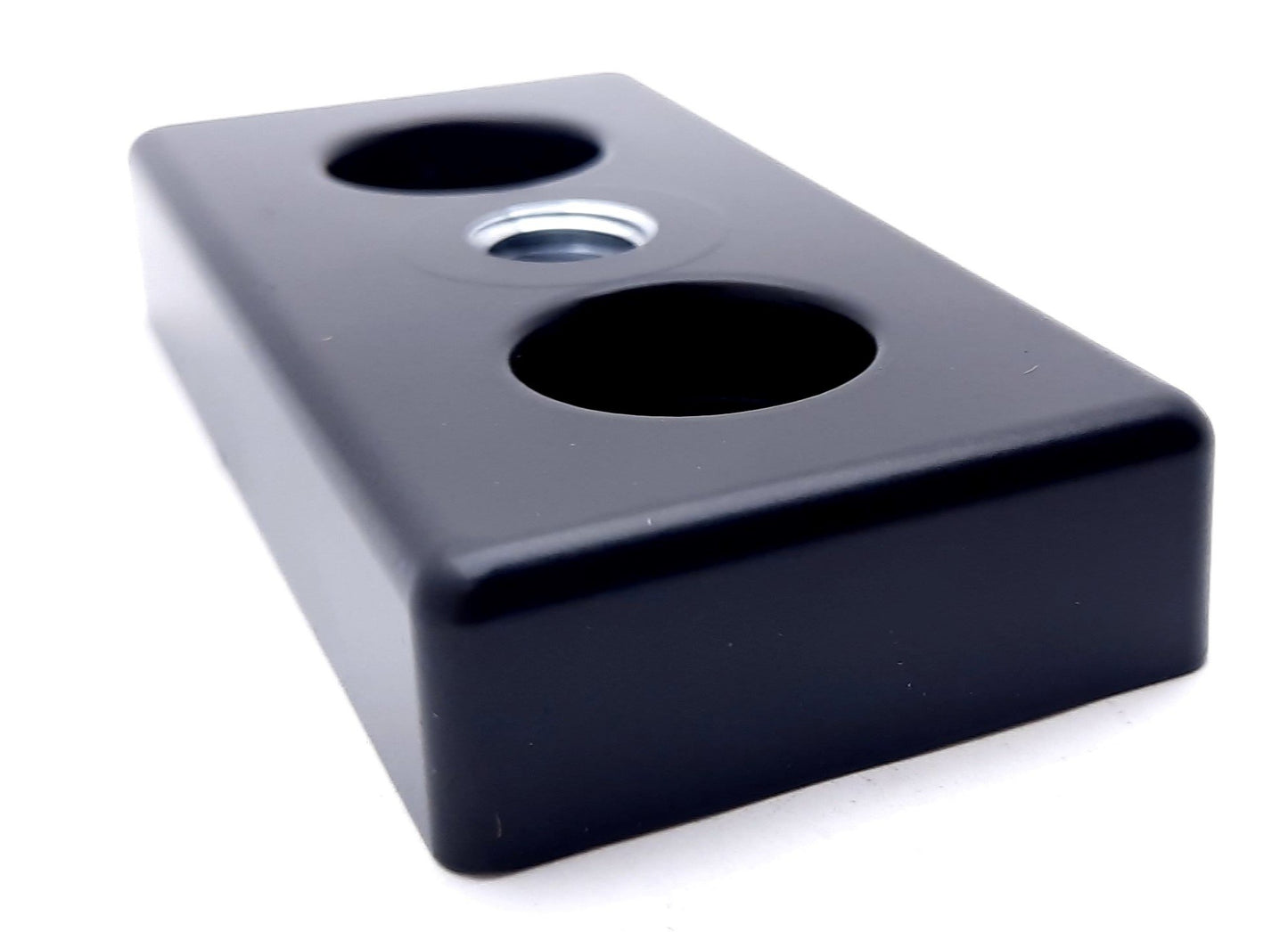 New Lot of 2 80/20 14030 Center Tap Base Plate 45 Series, M12 x 1.75, 90mm x 45mm
